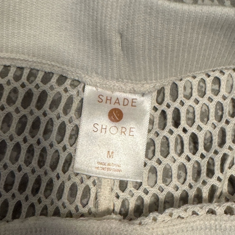 Shade & Shore White Crochet SwimWear Beach Cover Up. - Picture 2 of 4